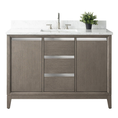 Mobile bagno Vanity Art con lavabo in ceramica e piano in marmo ingegnerizzato