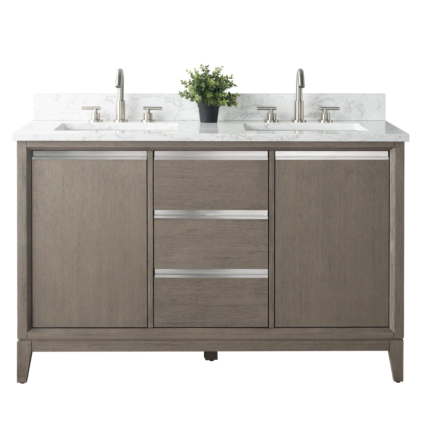 Mobile bagno Vanity Art con lavabo in ceramica e piano in marmo ingegnerizzato