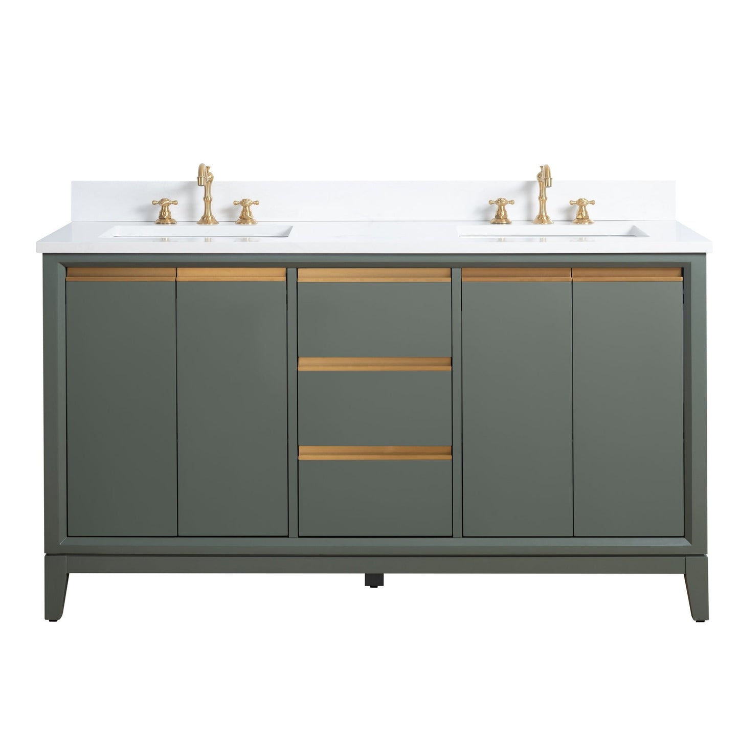 Mobile bagno Vanity Art con lavabo in ceramica e piano in marmo ingegnerizzato