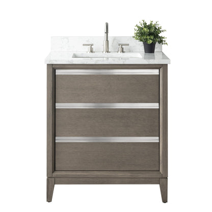 Mobile bagno Vanity Art con lavabo in ceramica e piano in marmo ingegnerizzato