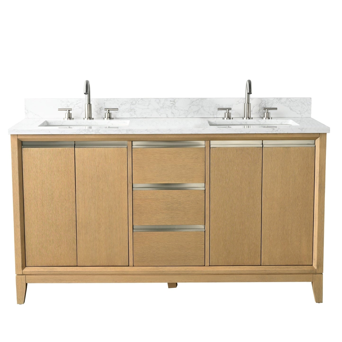 Mobile bagno Vanity Art con lavabo in ceramica e piano in marmo ingegnerizzato