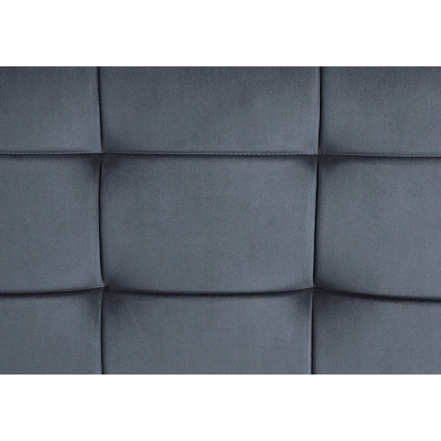 Divano a due posti imbottito in velluto con bottoni e cuscino del sedile in memory foam
