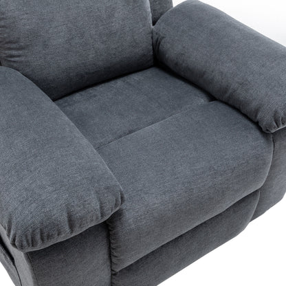 Poltrona reclinabile Velvet Power con sistema di massaggio e riscaldamento