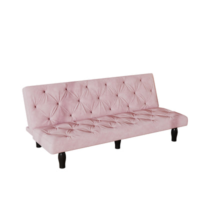 Divano letto in velluto
