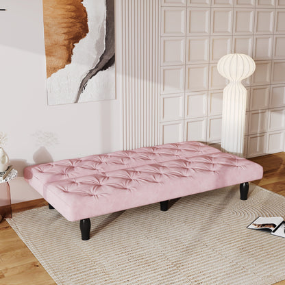 Divano letto in velluto