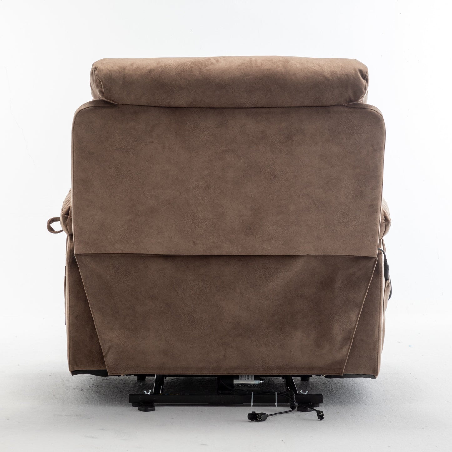 Poltrona reclinabile elettrica Velvet Wide con riscaldamento, massaggio e motore silenzioso