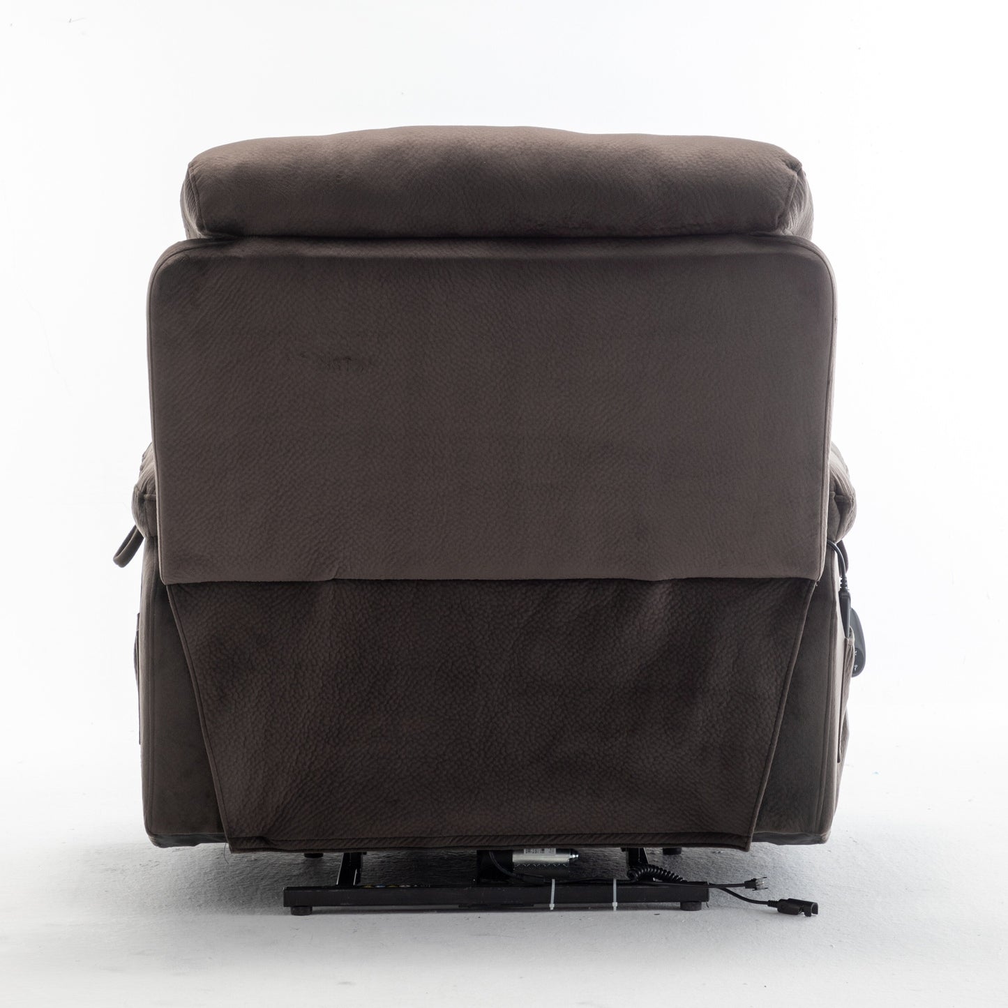 Poltrona reclinabile elettrica Velvet Wide con riscaldamento, massaggio e motore silenzioso