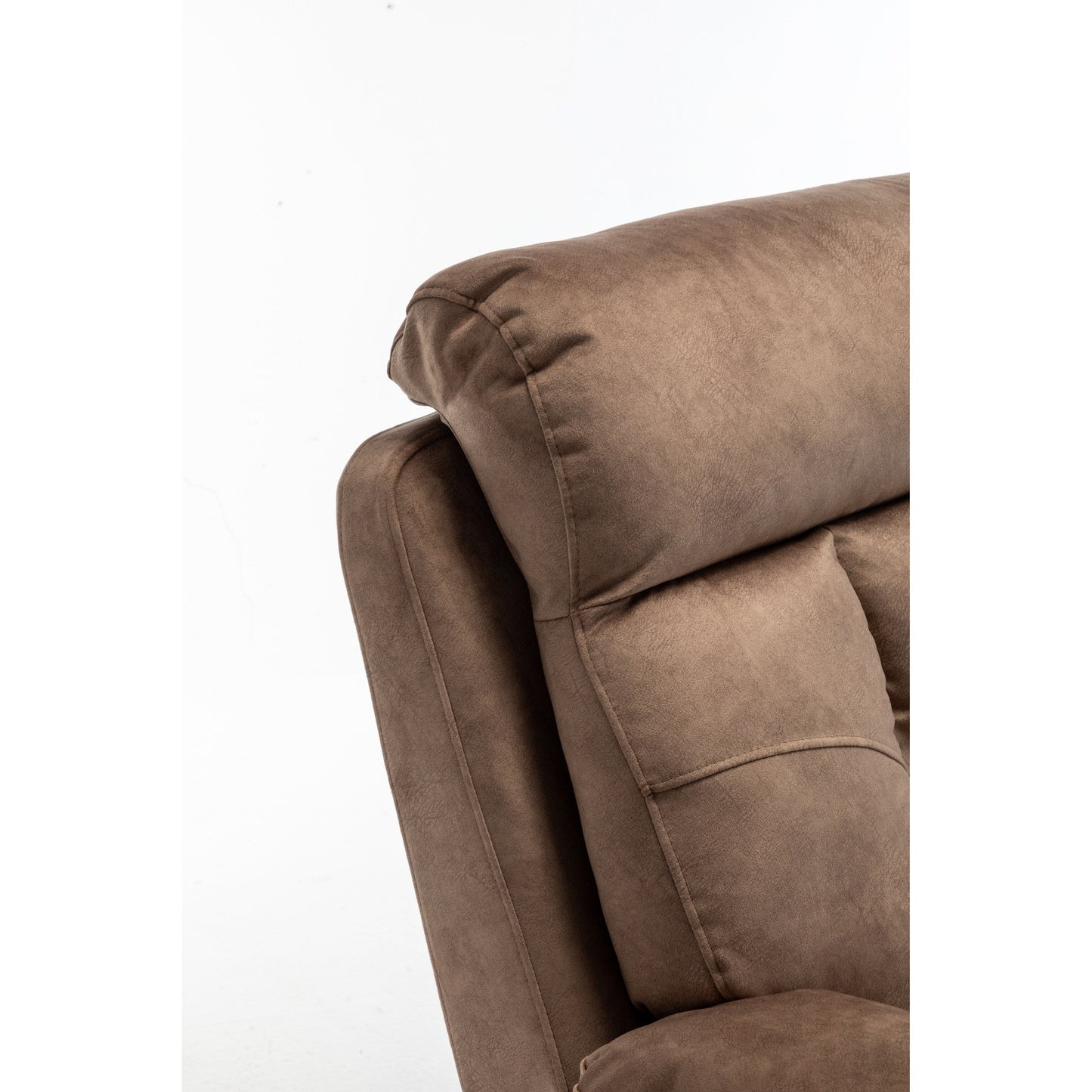 Poltrona reclinabile elettrica Velvet Wide con riscaldamento, massaggio e motore OKIN silenzioso