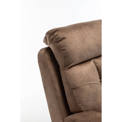 Poltrona reclinabile elettrica Velvet Wide con riscaldamento, massaggio e motore OKIN silenzioso