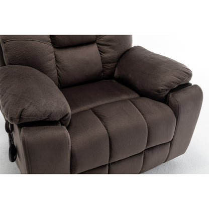 Poltrona reclinabile elettrica Velvet Wide con riscaldamento, massaggio e motore OKIN silenzioso