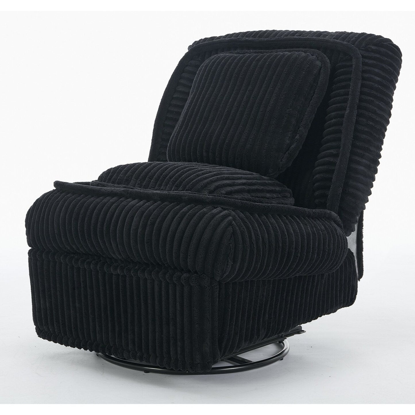 Divano reclinabile versatile in velluto a coste per relax e comfort