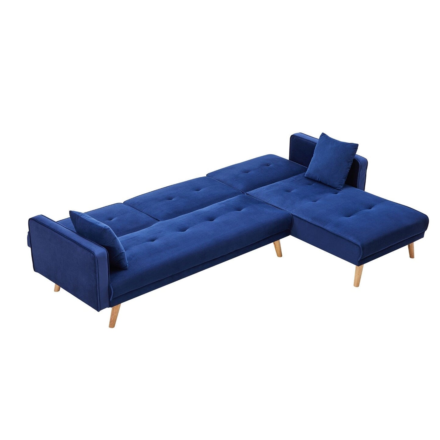 Divano letto pieghevole versatile per soggiorno - Divano multifunzionale e confortevole per piccoli spazi