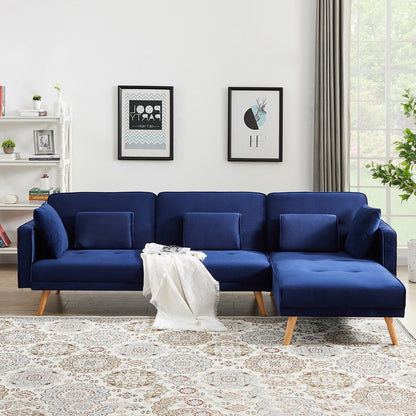 Divano letto pieghevole versatile per soggiorno - Divano multifunzionale e confortevole per piccoli spazi