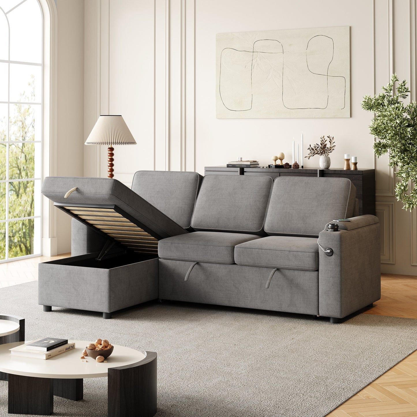 Divano letto versatile - Ideale per soggiorni e camere degli ospiti