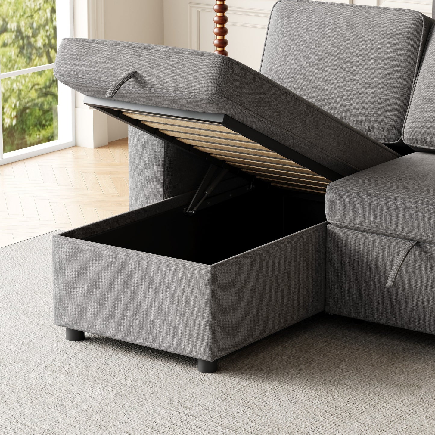 Divano letto versatile - Ideale per soggiorni e camere degli ospiti