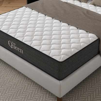 Materasso ibrido Victoria Twin-XL da 12 pollici con gel rinfrescante, certificato CertiPUR-US