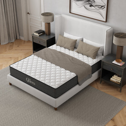 Materasso ibrido Victoria Twin-XL da 12 pollici con gel rinfrescante, certificato CertiPUR-US