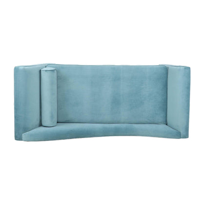 Chaise longue vintage con braccioli a spirale di Christopher Knight Home
