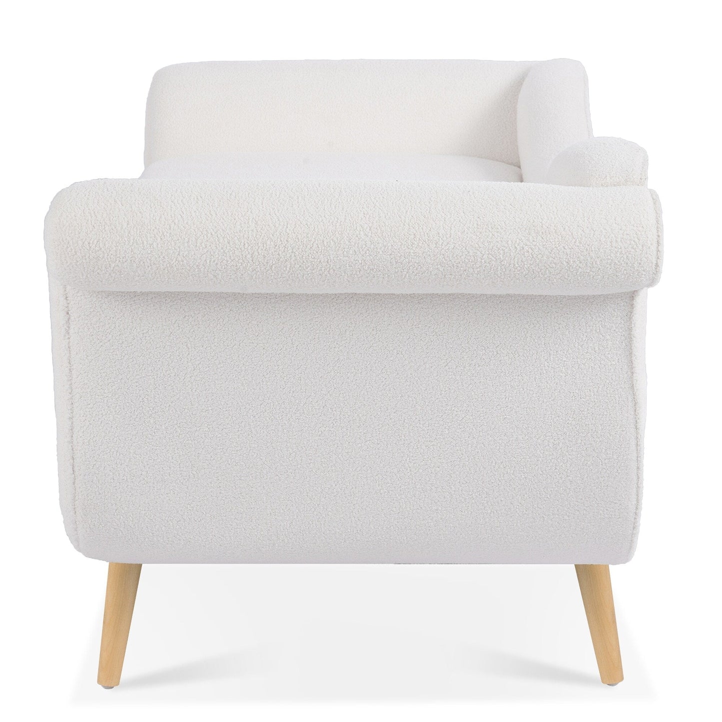 Chaise longue vintage con braccioli a spirale di Christopher Knight Home