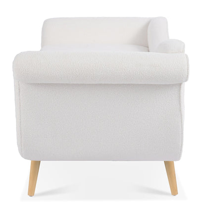 Chaise longue vintage con braccioli a spirale di Christopher Knight Home