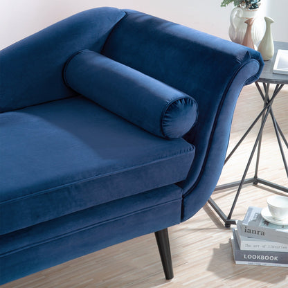Chaise longue vintage con braccioli a spirale di Christopher Knight Home