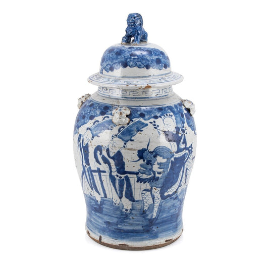 Vaso da tempio vintage con motivo bambini incantati - Grande