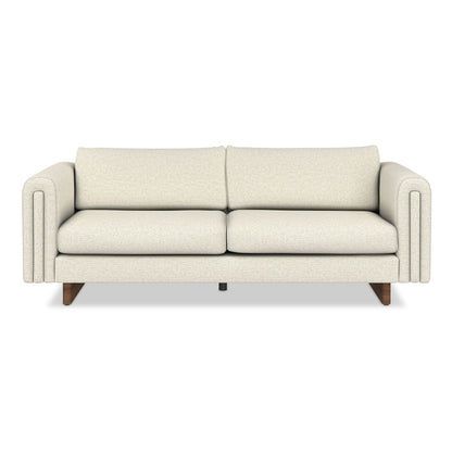 Divano contemporaneo WYNDENHALL Drayton 84 in tessuto tecnico a trama fitta - 84 L x 38 P x 30 A,
