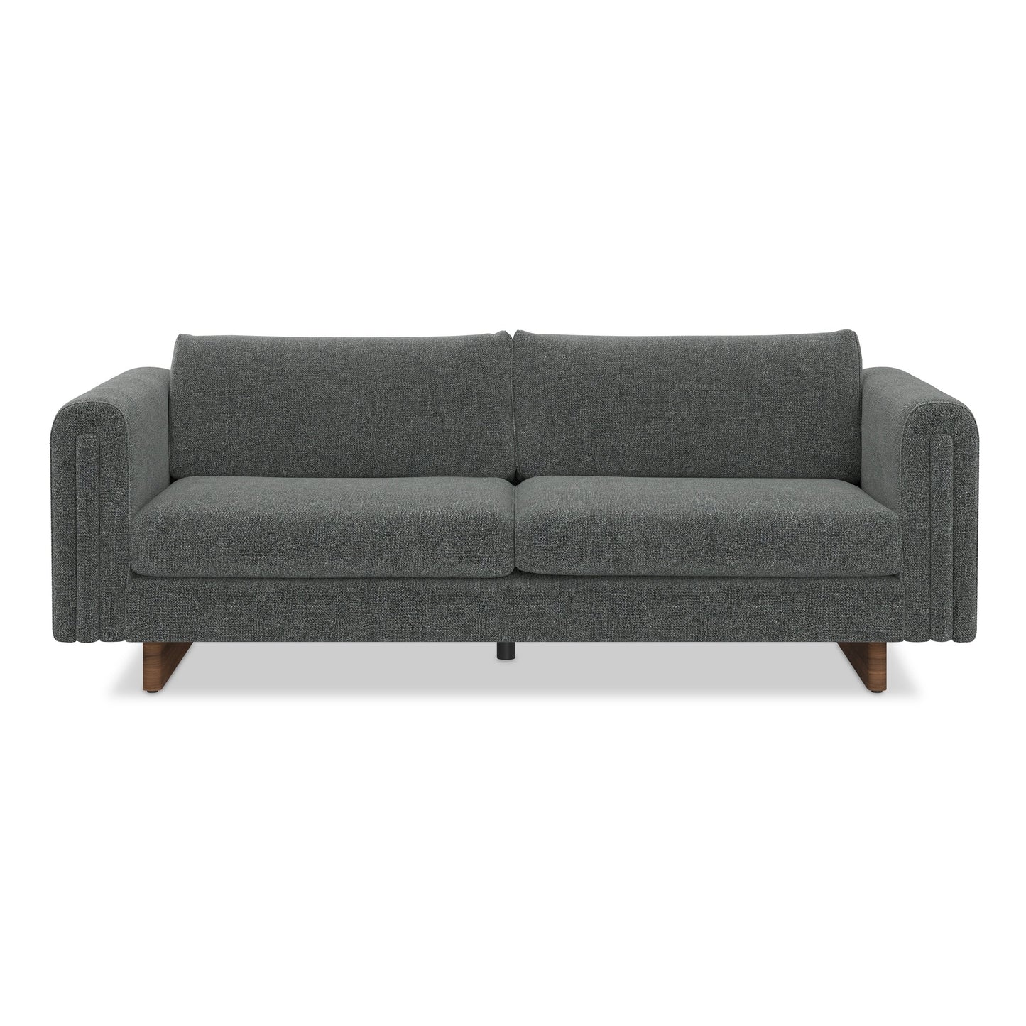 Divano contemporaneo WYNDENHALL Drayton 84 in tessuto tecnico a trama fitta - 84 L x 38 P x 30 A,