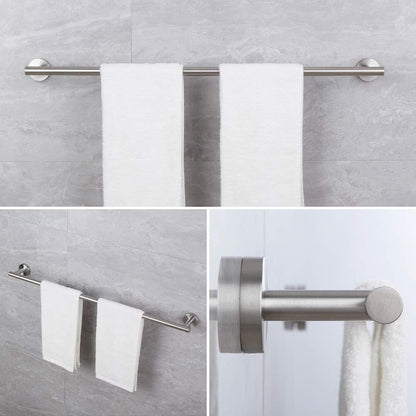 Portasciugamani da parete in acciaio inox 304