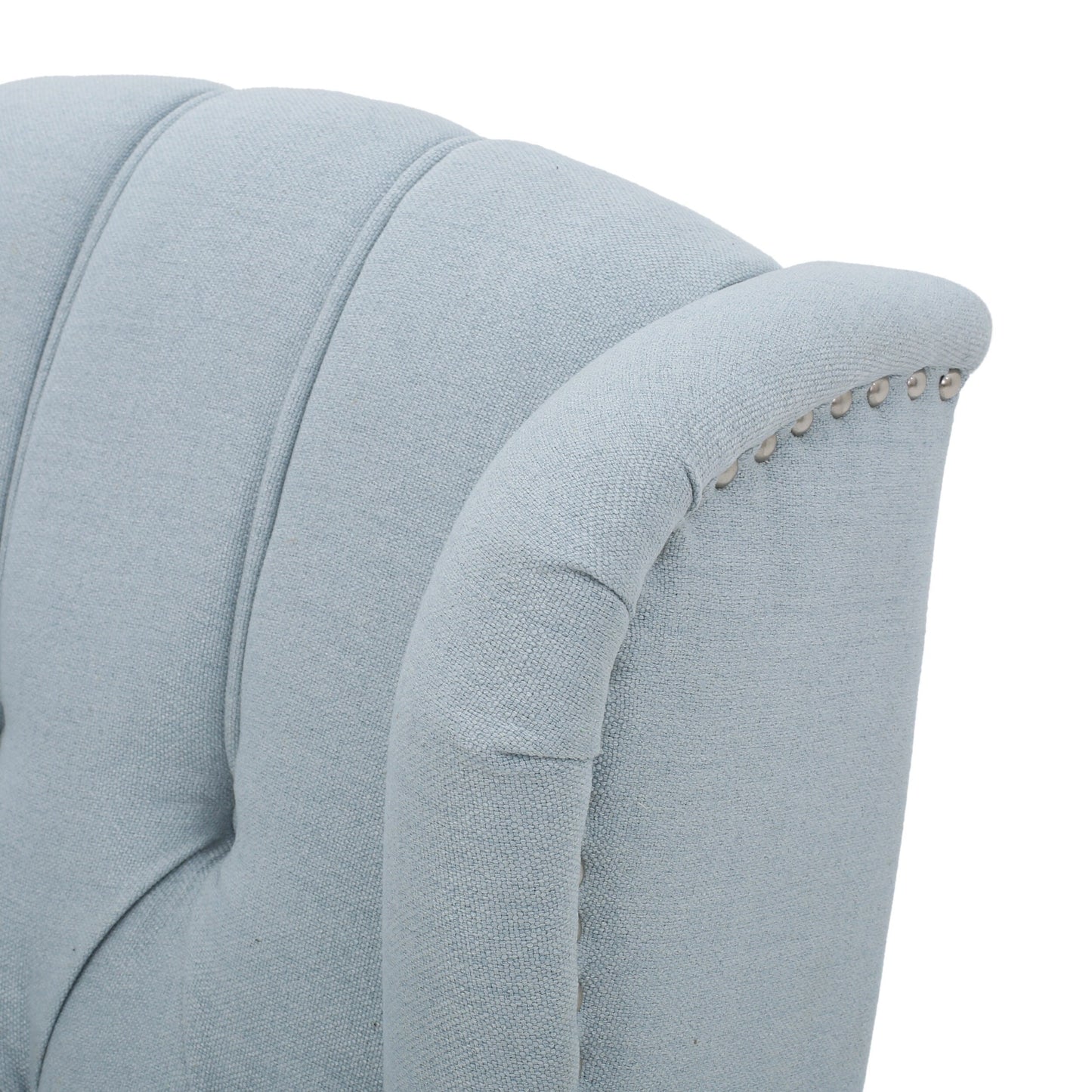 Poltrona reclinabile con schienale alto e rivestimento in tessuto Walter di Christopher Knight Home