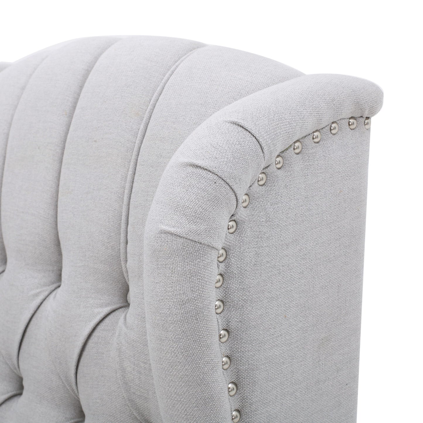 Poltrona reclinabile con schienale alto e rivestimento in tessuto Walter di Christopher Knight Home