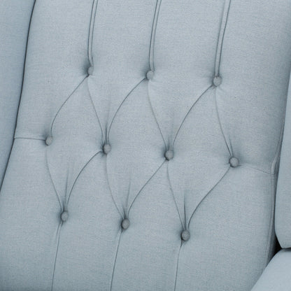 Poltrona reclinabile con schienale alto e rivestimento in tessuto Walter di Christopher Knight Home