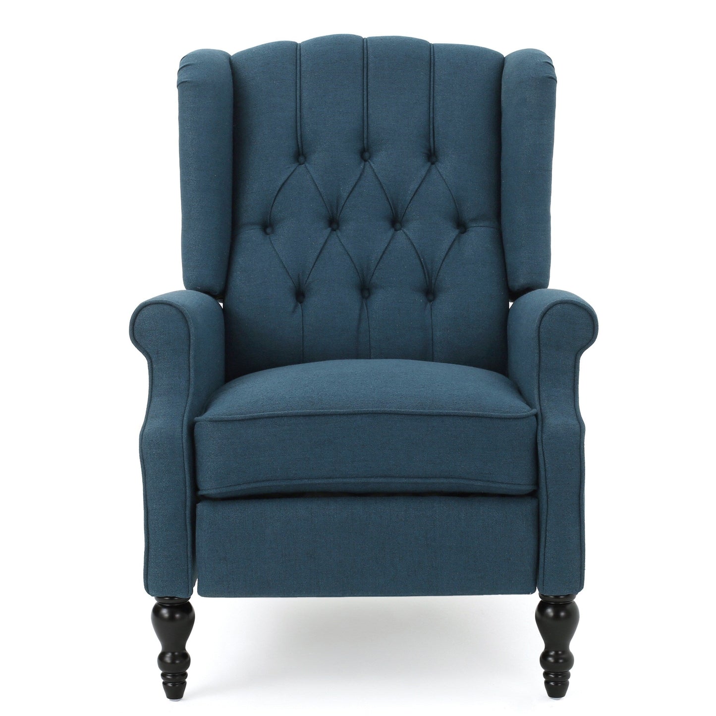 Poltrona reclinabile con schienale alto e rivestimento in tessuto Walter di Christopher Knight Home