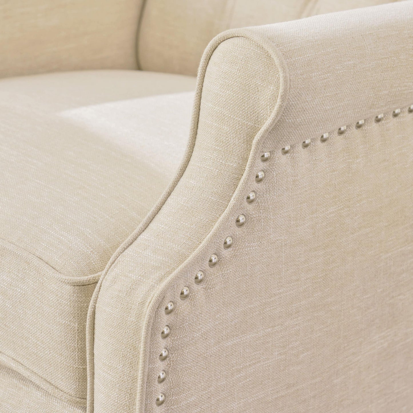 Poltrona reclinabile con schienale alto e rivestimento in tessuto Walter di Christopher Knight Home