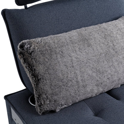 Divano letto in tessuto impermeabile con altoparlante Bluetooth