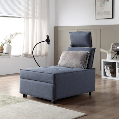 Divano letto in tessuto impermeabile con altoparlante Bluetooth