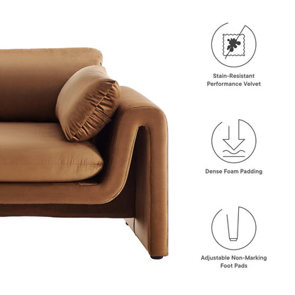Divano Waverly Performance Velvet