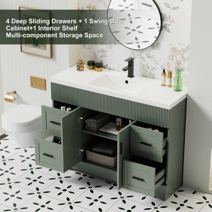 Mobile bagno Wavy Line 30/36/48 con lavabo e rubinetto