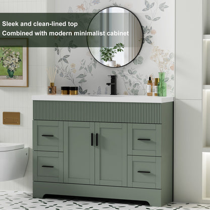 Mobile bagno Wavy Line 30/36/48 con lavabo e rubinetto