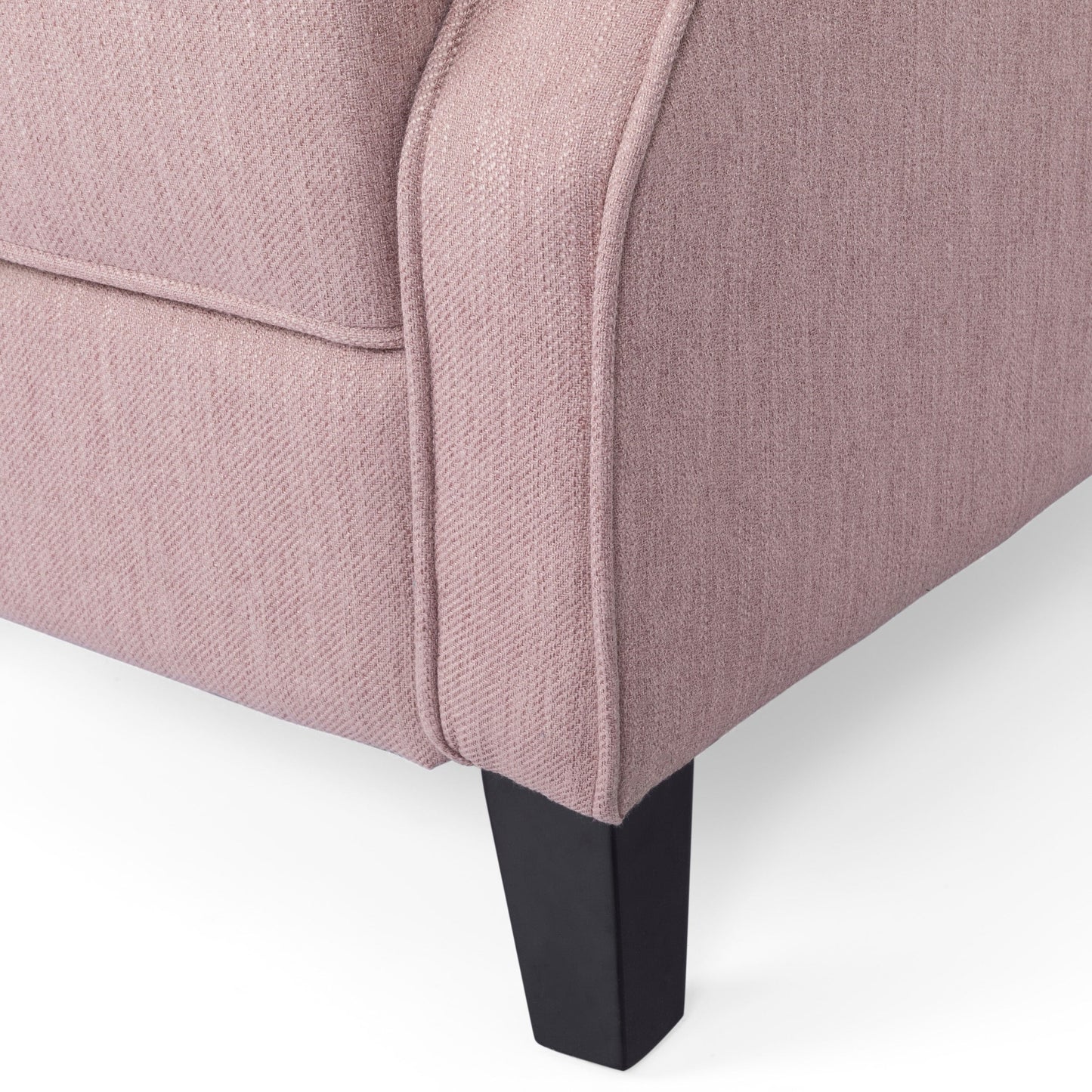 Poltrona reclinabile con schienale reclinabile in tessuto trapuntato Wellscross Contemporary di Christopher Knight Home
