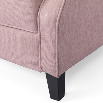 Poltrona reclinabile con schienale reclinabile in tessuto trapuntato Wellscross Contemporary di Christopher Knight Home