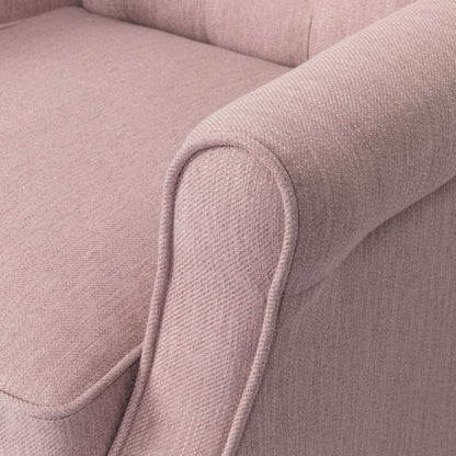 Poltrona reclinabile con schienale reclinabile in tessuto trapuntato Wellscross Contemporary di Christopher Knight Home