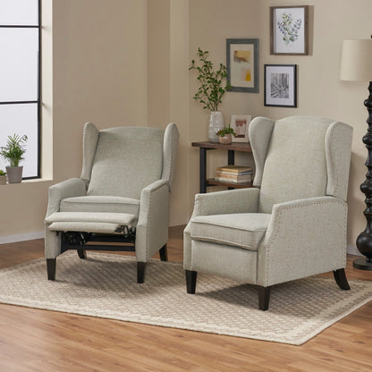 Poltrone reclinabili contemporanee Wescott (set da 2) di Christopher Knight Home