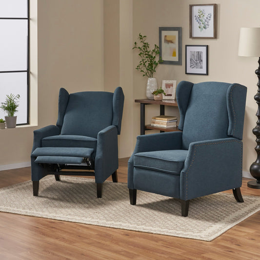 Poltrone reclinabili contemporanee Wescott (set da 2) di Christopher Knight Home