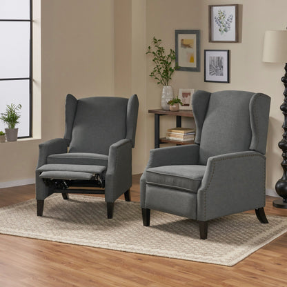 Poltrone reclinabili contemporanee Wescott (set da 2) di Christopher Knight Home