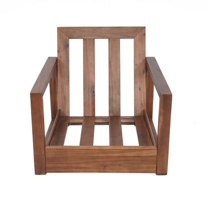 Set da salotto Westchester in acacia da 4 pezzi di Christopher Knight Home