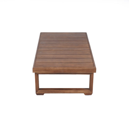 Set da salotto Westchester in acacia da 4 pezzi di Christopher Knight Home