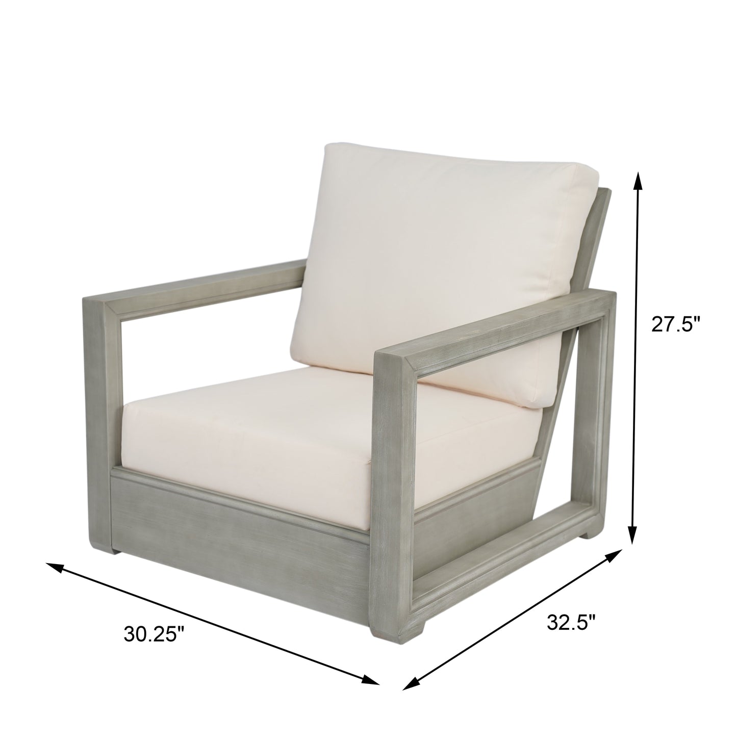 Set da salotto Westchester in acacia da 4 pezzi di Christopher Knight Home