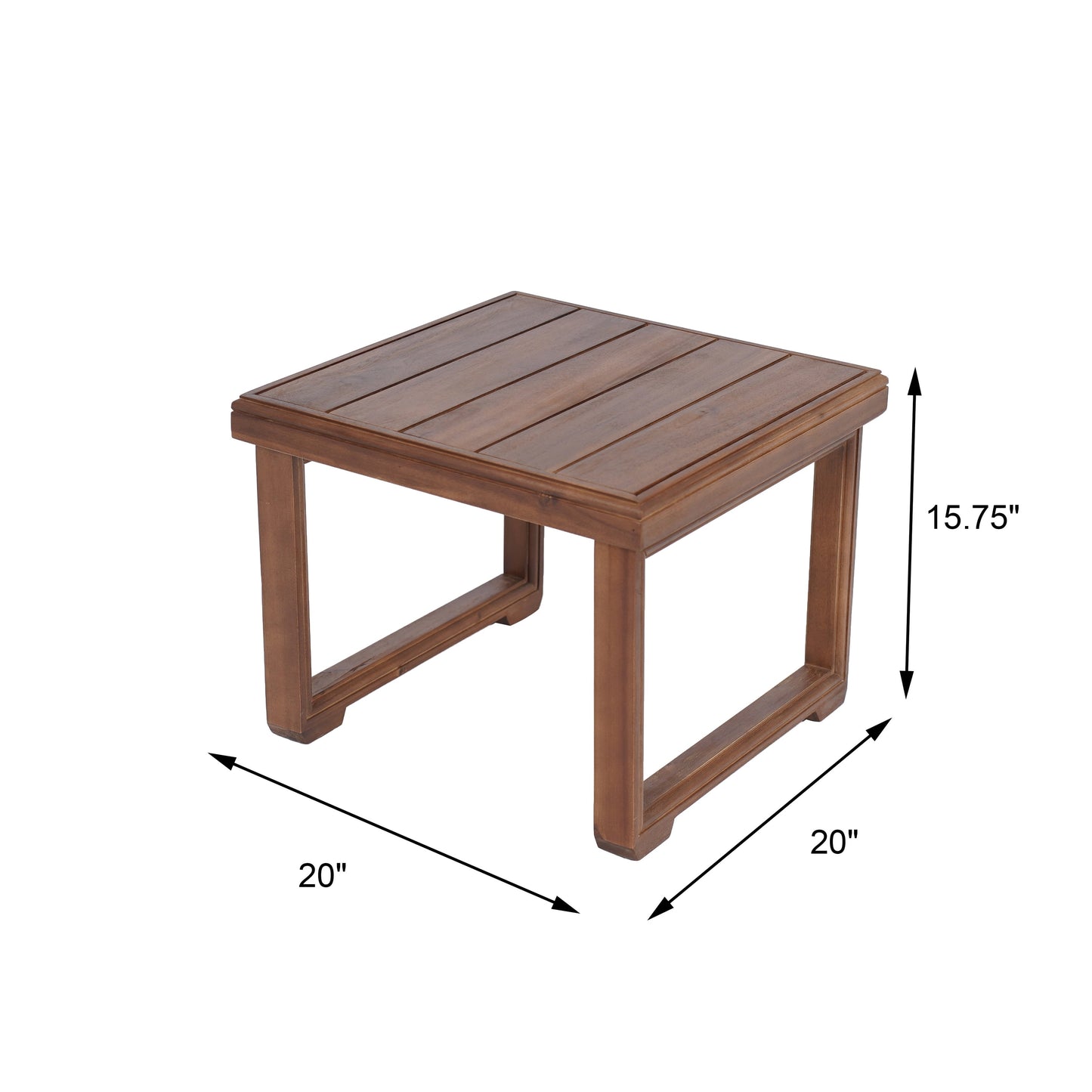 Set da chat in legno di acacia Westchester di Christopher Knight Home