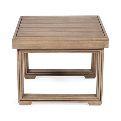 Set da chat in legno di acacia Westchester di Christopher Knight Home